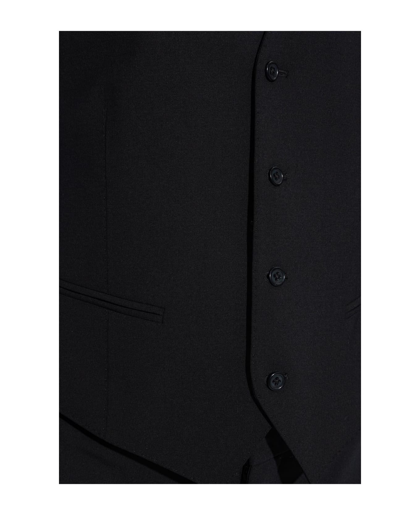 Emporio Armani Wool Vest - Black