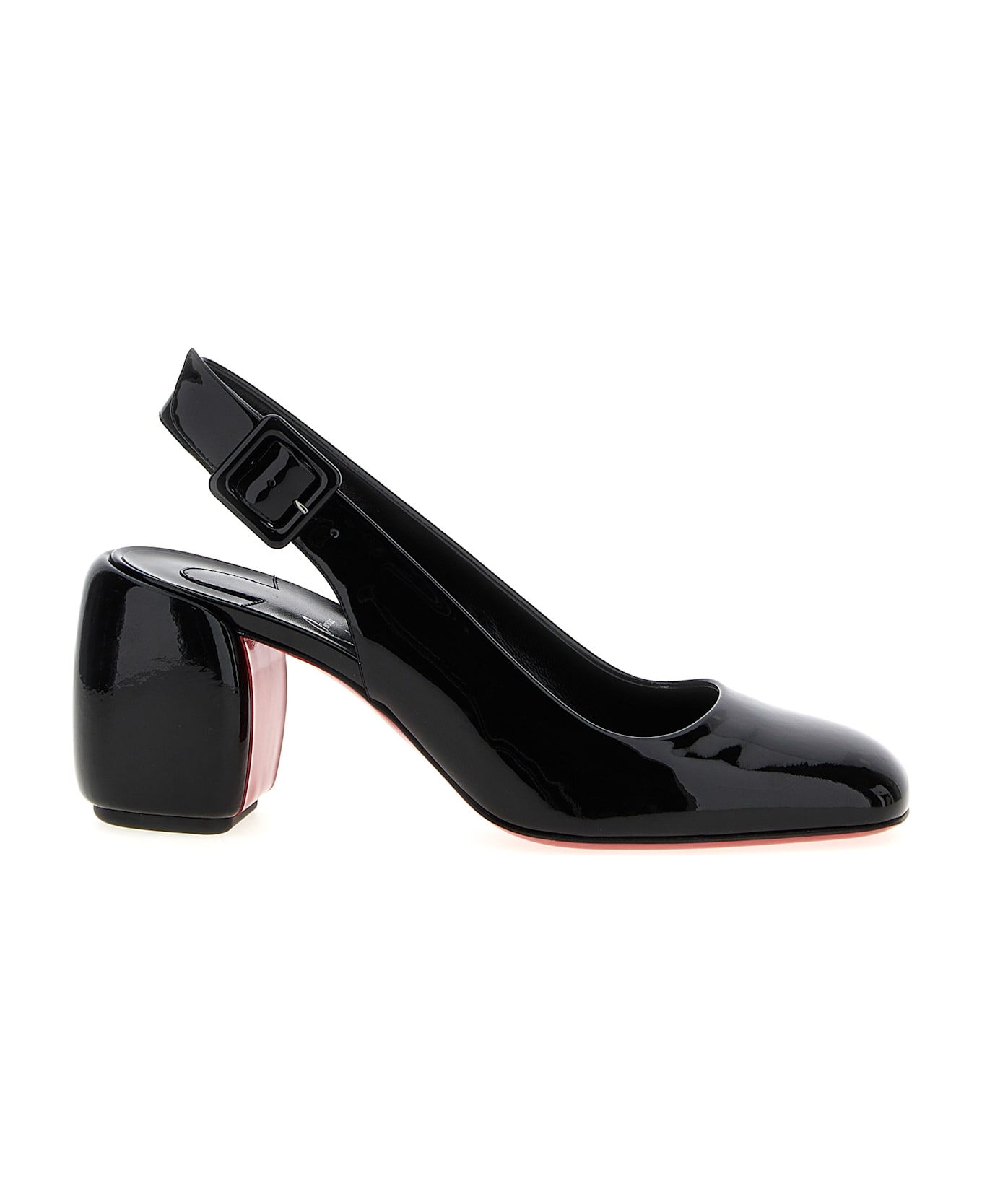 Christian Louboutin 'minny' Slingback - Black  