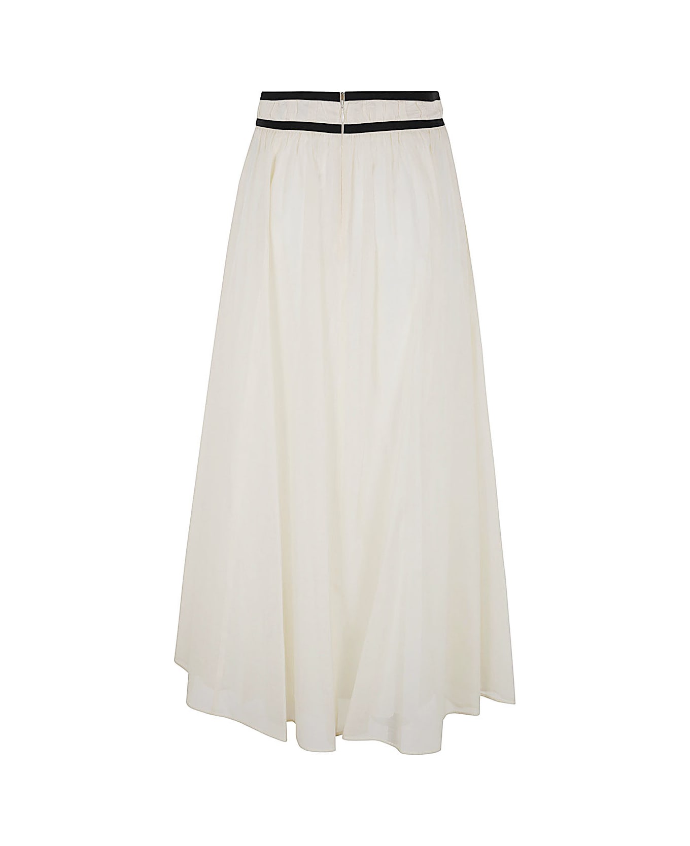 Seventy Long Skirt - Cream