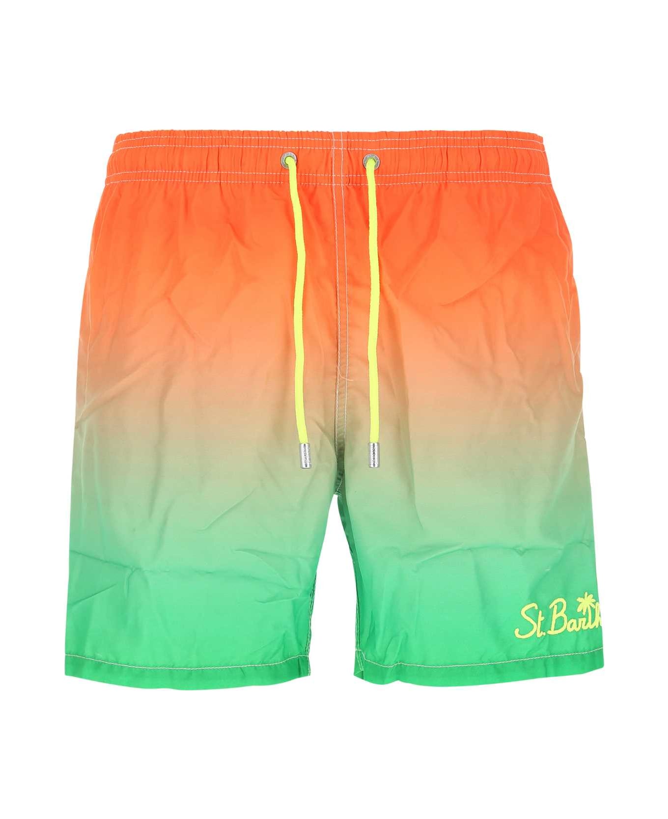 MC2 Saint Barth Multicolor Polyester Swimming Shorts - 01760B
