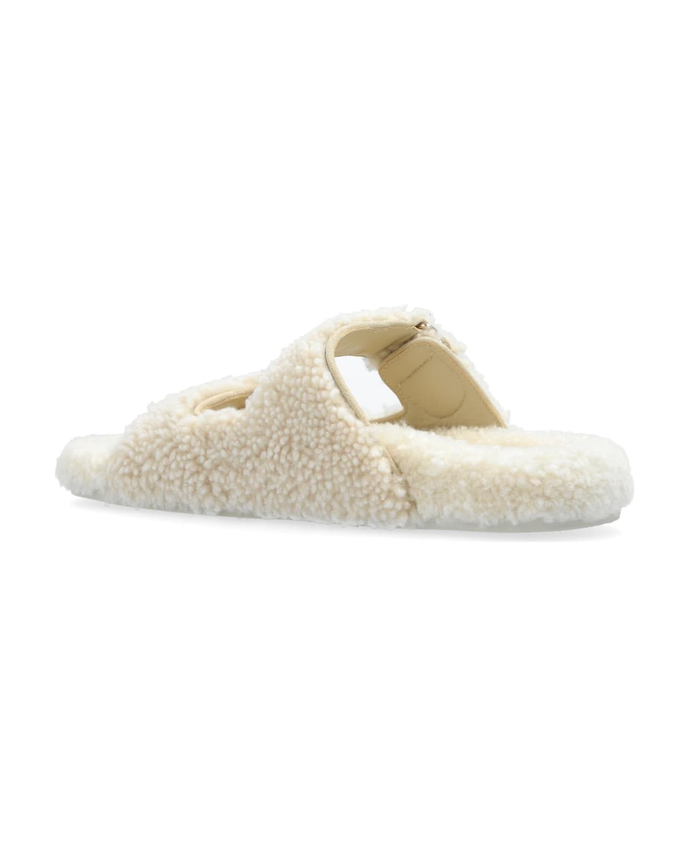 Jimmy Choo Slippers Fayence - WHITE