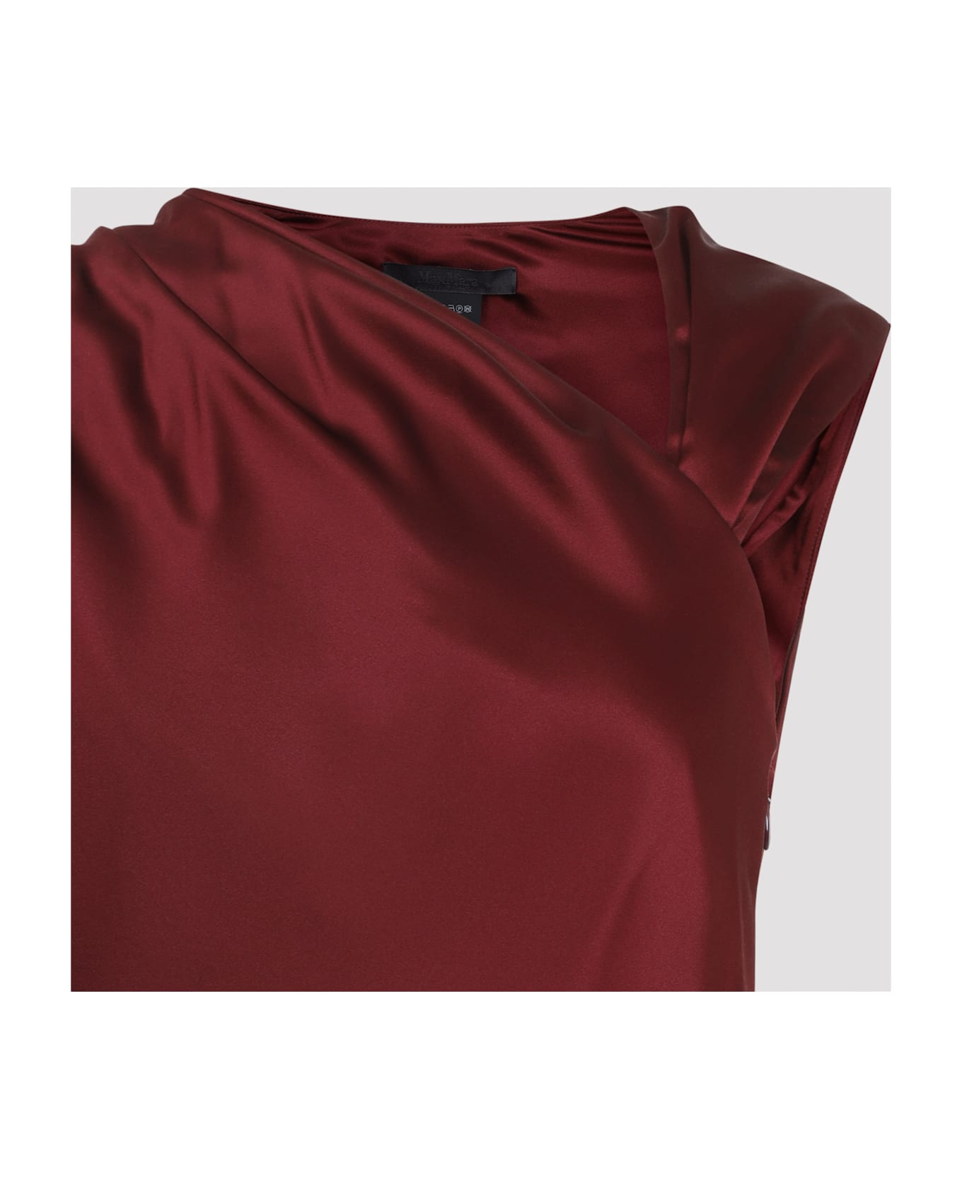 Max Mara Pianoforte Edolo Midi Dress - Lampone