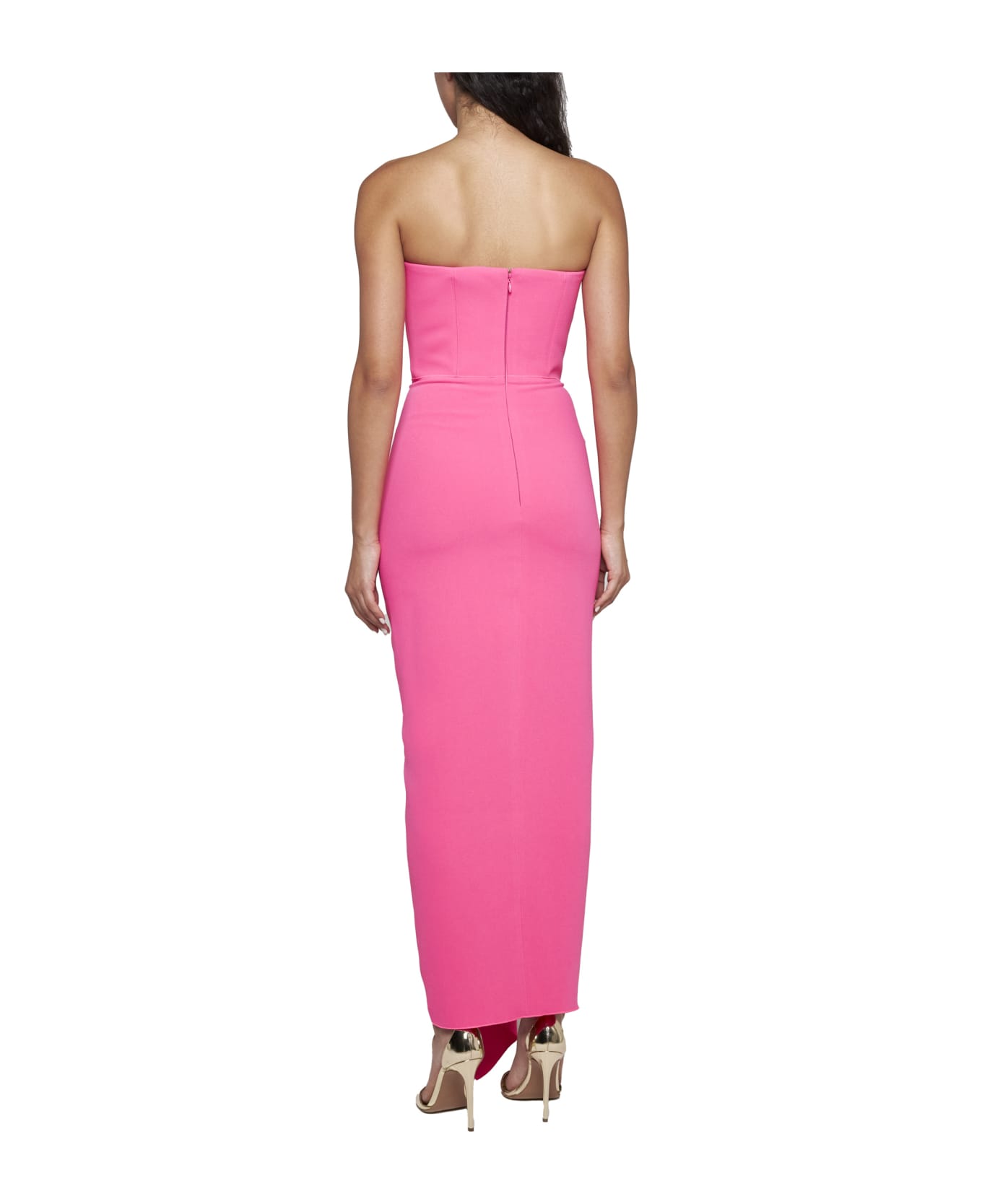 Solace London Dress - Ultra pink