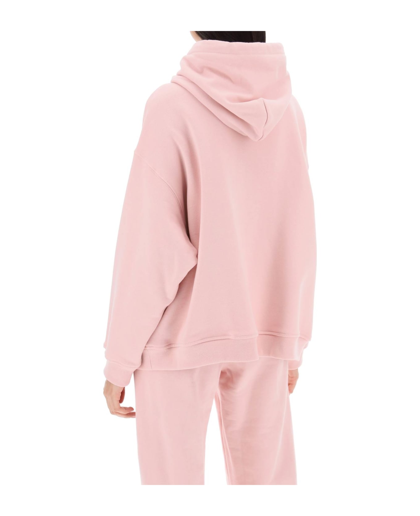 Versace Hoodie With 1978 Re-edition Logo - PINK WHITE (Pink) フリース