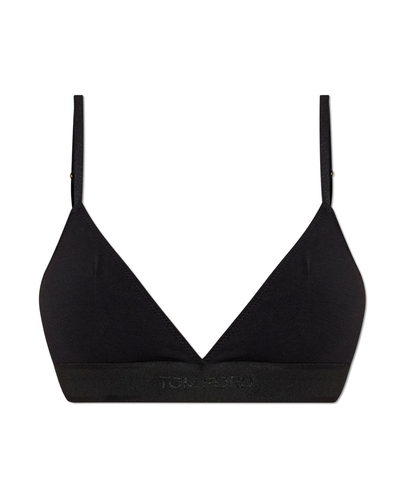 Tom Ford Bra With Logo - BLACK