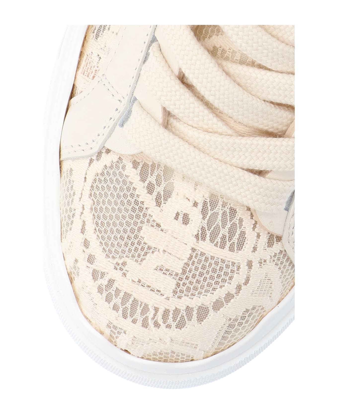 Chloé Lauren Sneakers - Cream