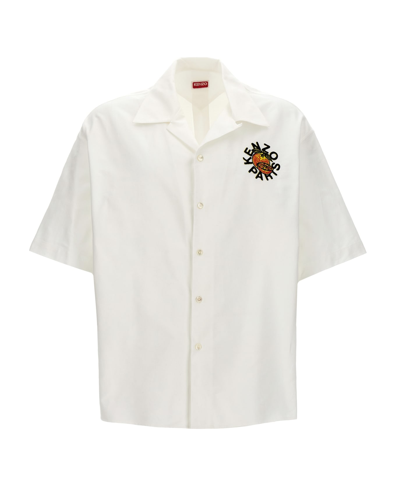 Kenzo 'kenzo Orange' Shirt - White