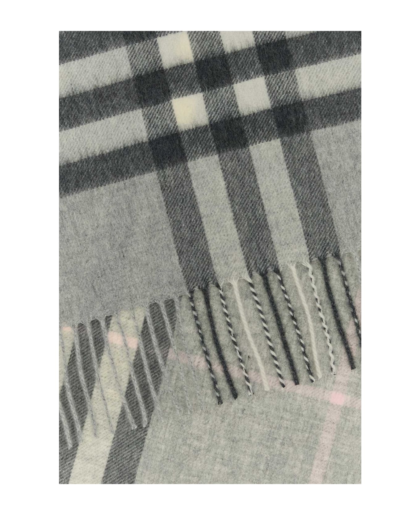 Burberry Embroidered Cashmere Scarf - MITTEN