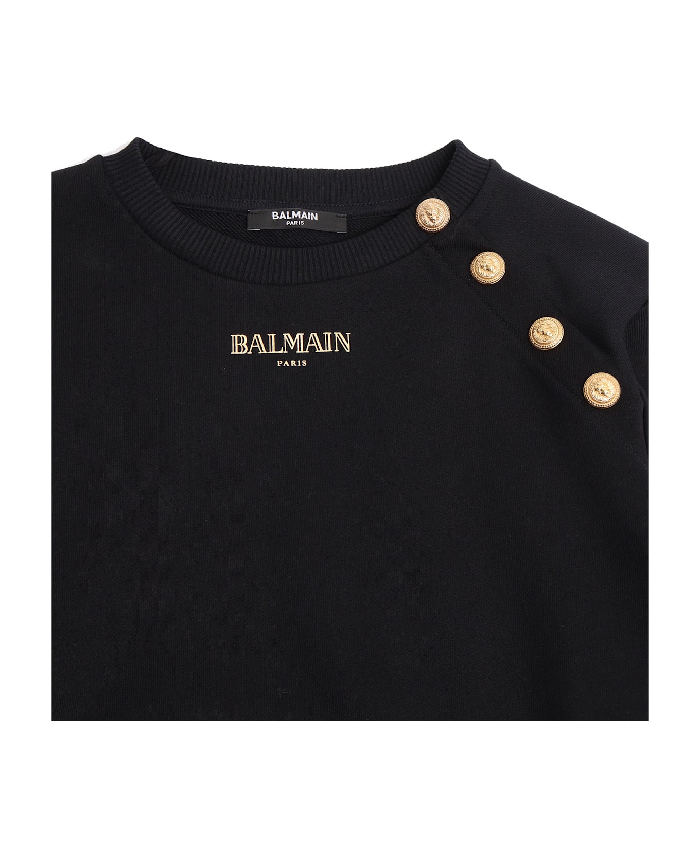 Balmain Sweatshirt - BLACK