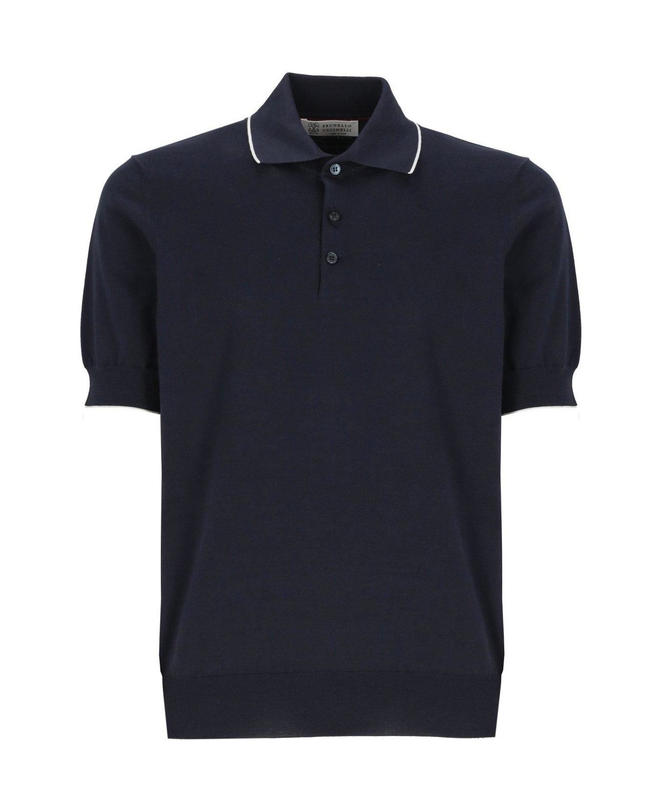 Short Sleeved Polo Shirt - Thumbnail 2