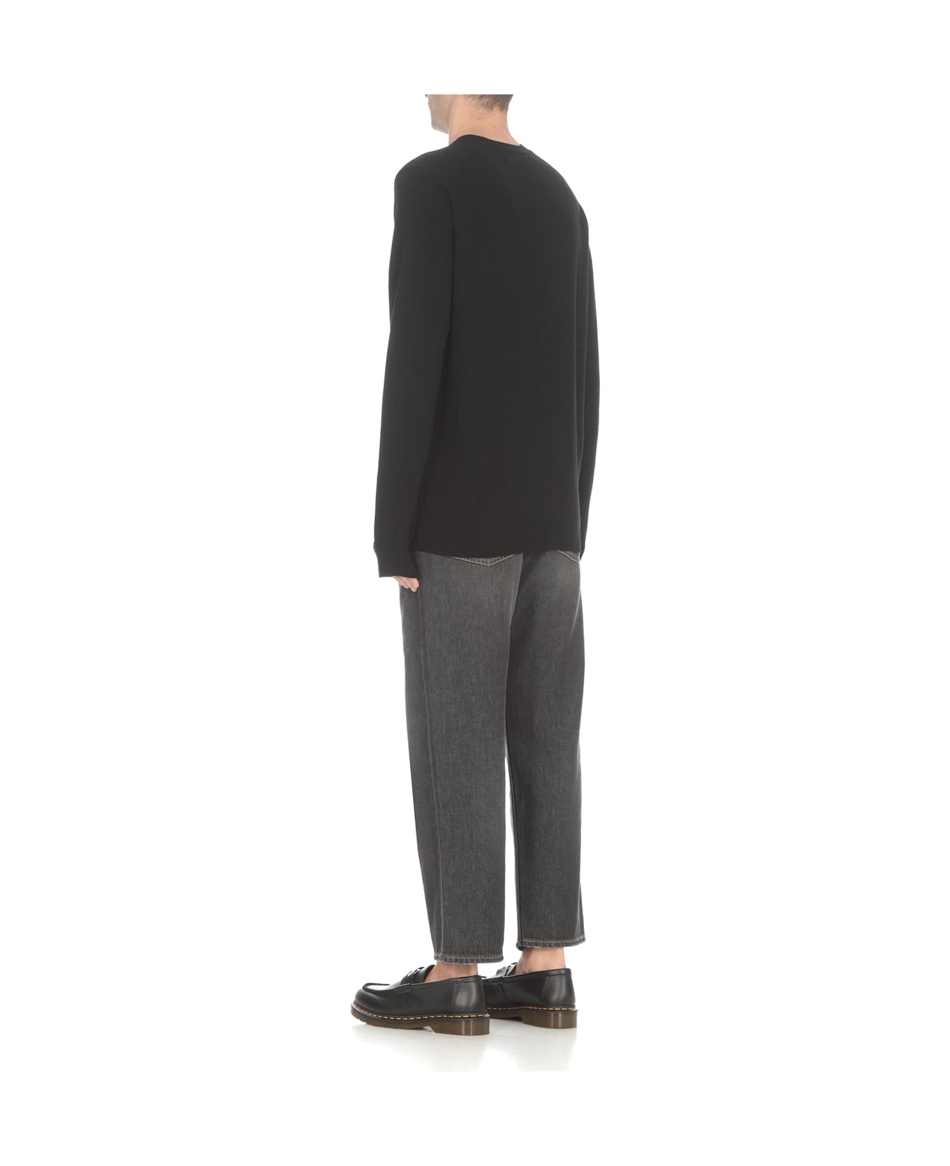 Comme des Garçons Shirt Wool Shirt - Black