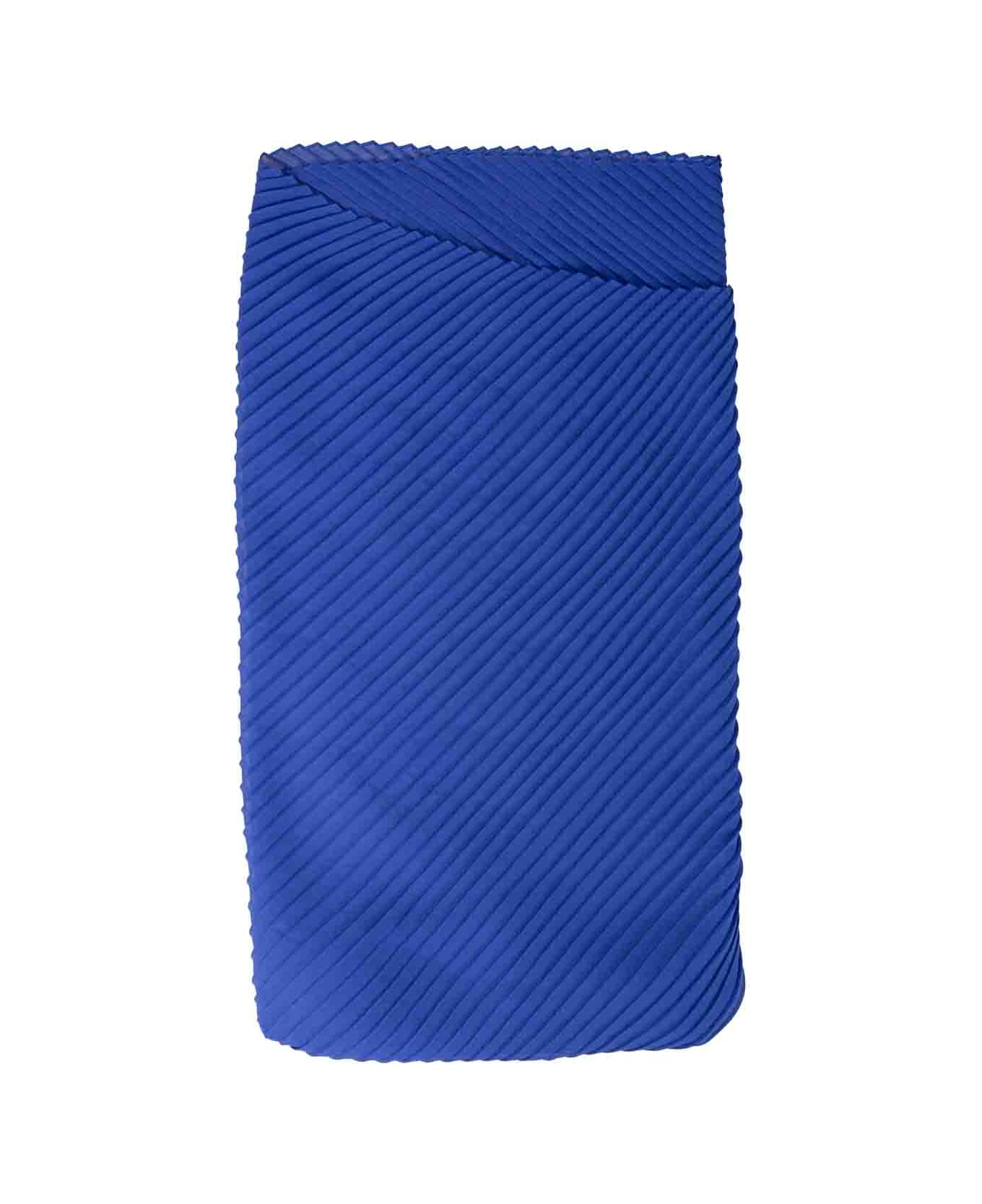 Emporio Armani Scarfs Blue - Blue スカーフ＆ストール