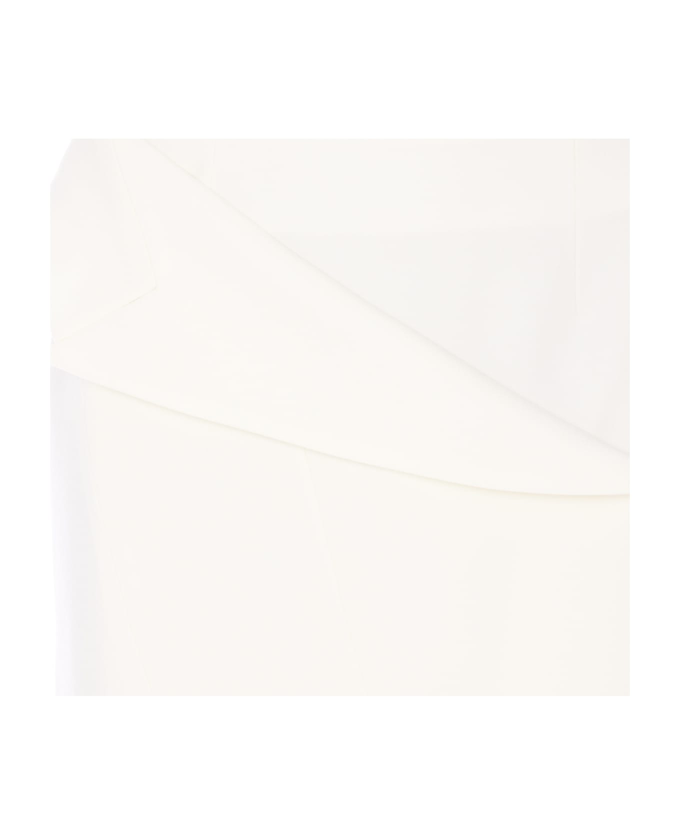Alexander McQueen Asymmetric Mini Skirt - White