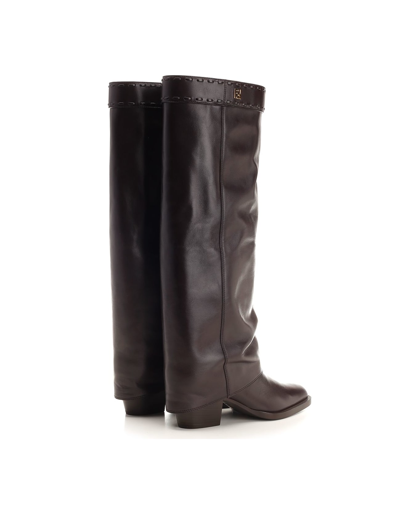 Fendi "fendi Show" High Boot - Brown