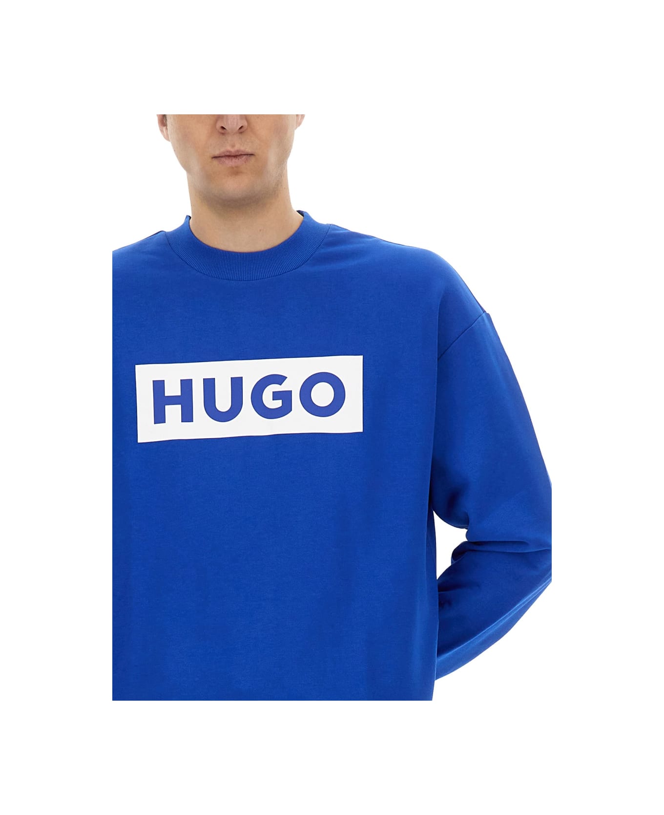 Hugo Boss "niero" Sweatshirt - BLUE