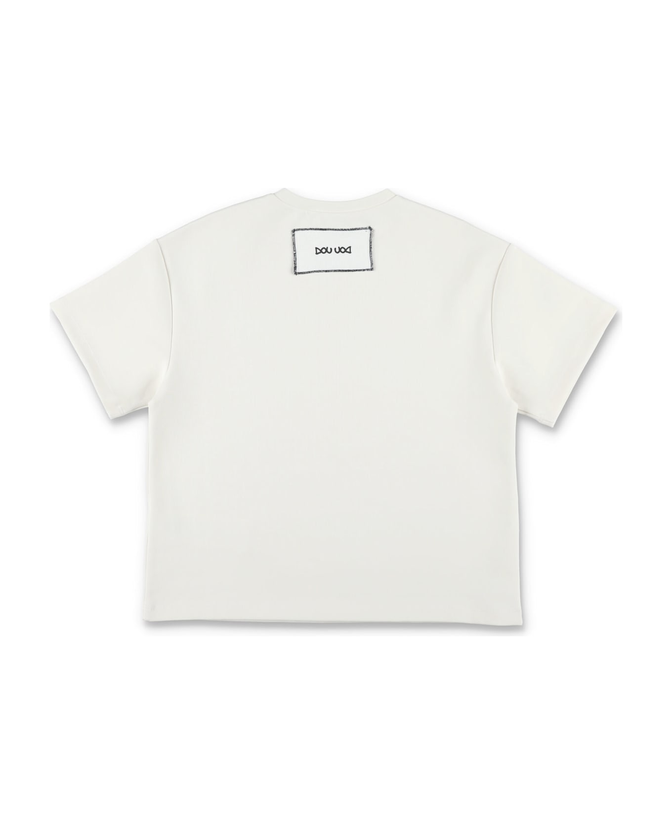 Douuod Kid - Fleece Tee - WHITE