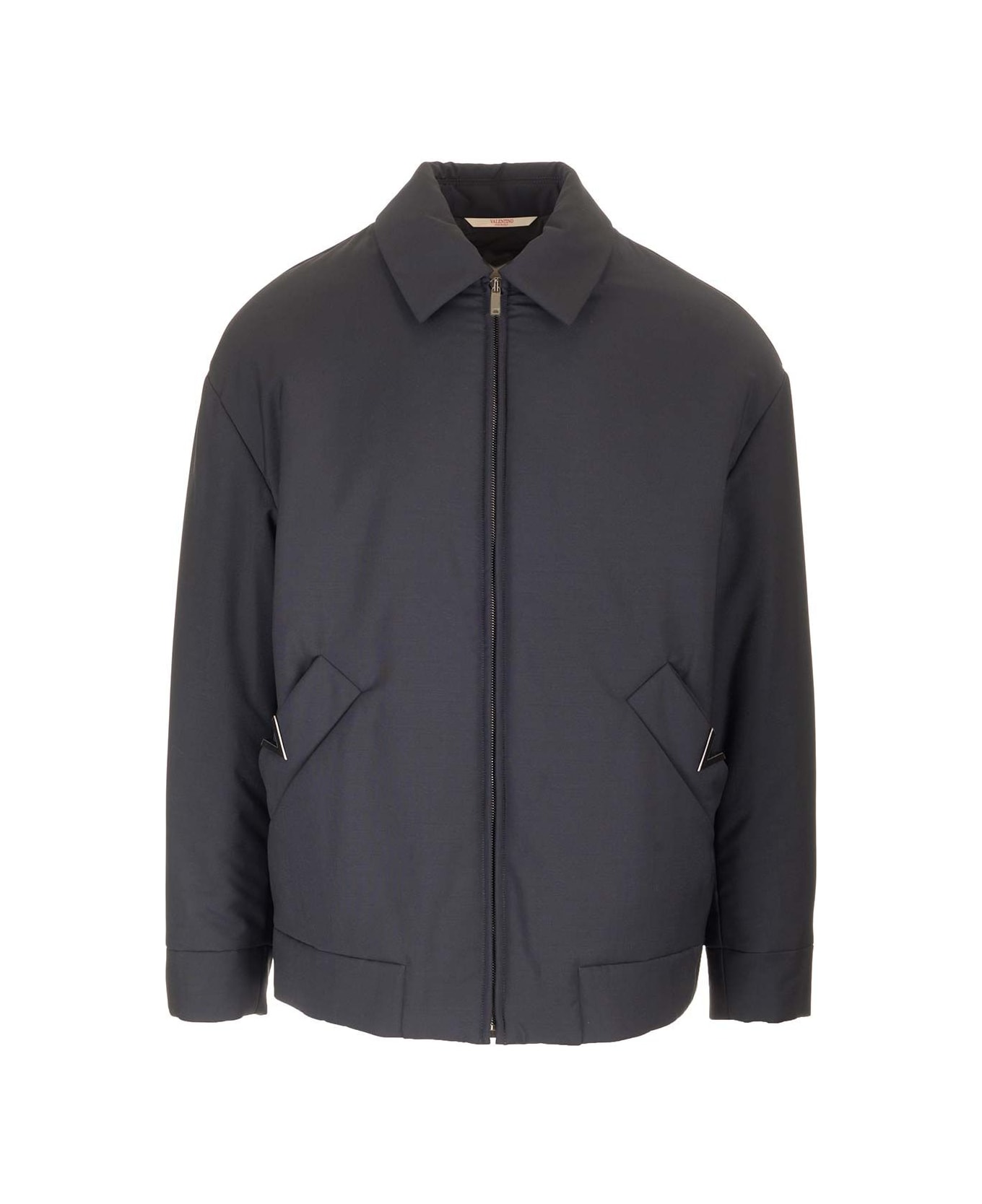 Valentino Garavani Padded Jacket - Blue