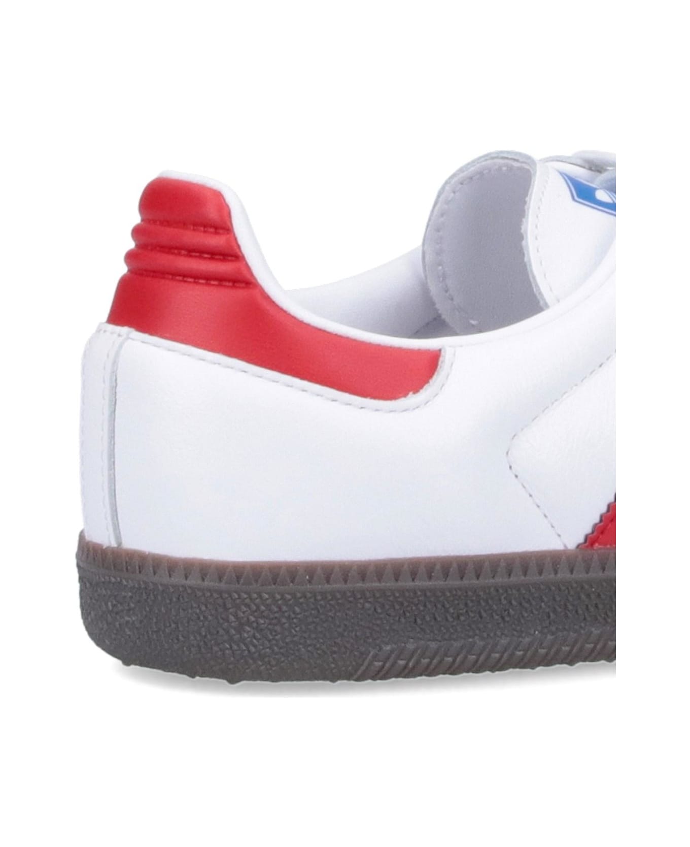 Adidas Originals 'samba' Sneakers - Ftwwht/betsca/supcol