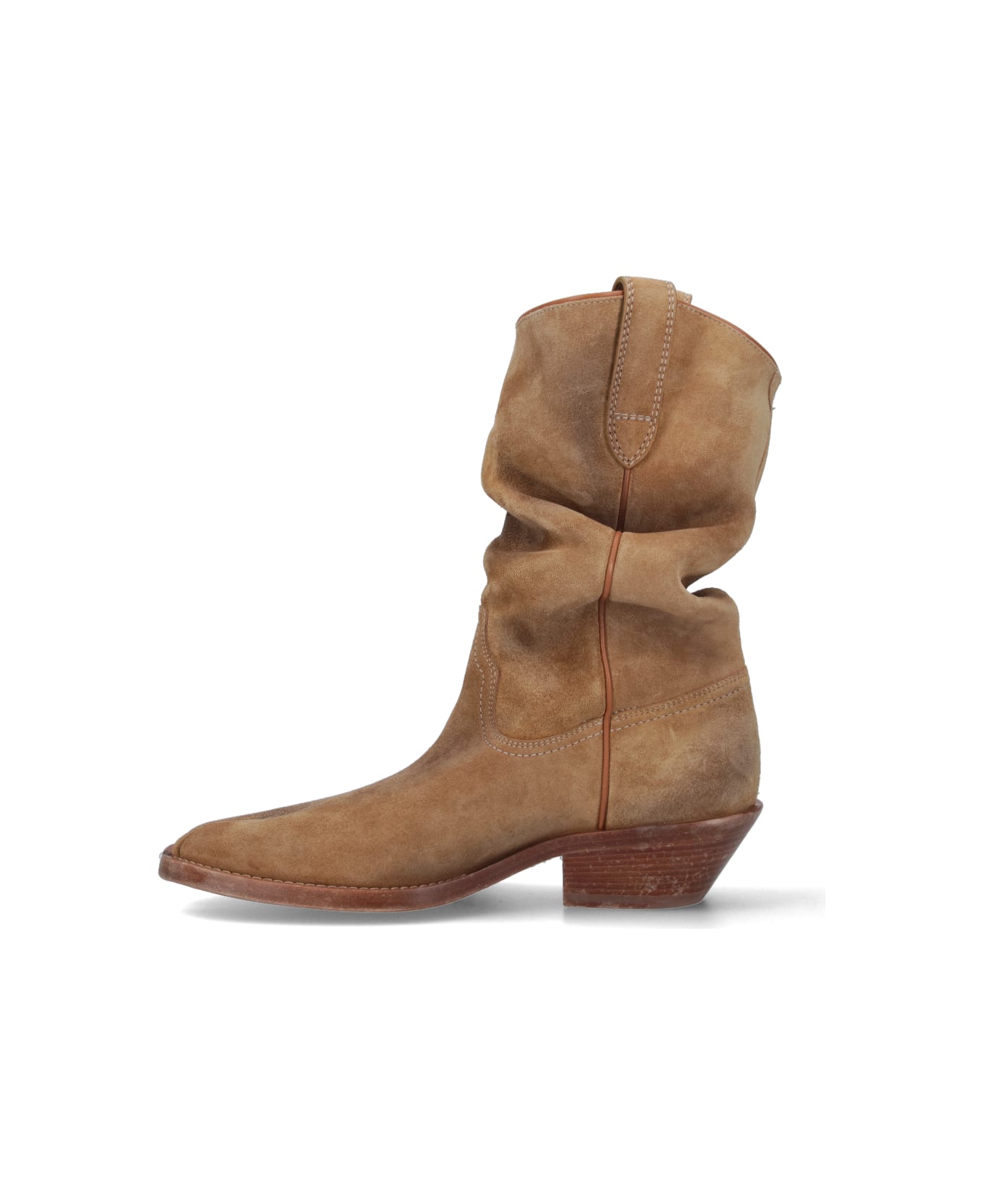 Maison Margiela Texan Boots 'tabi' - Beige