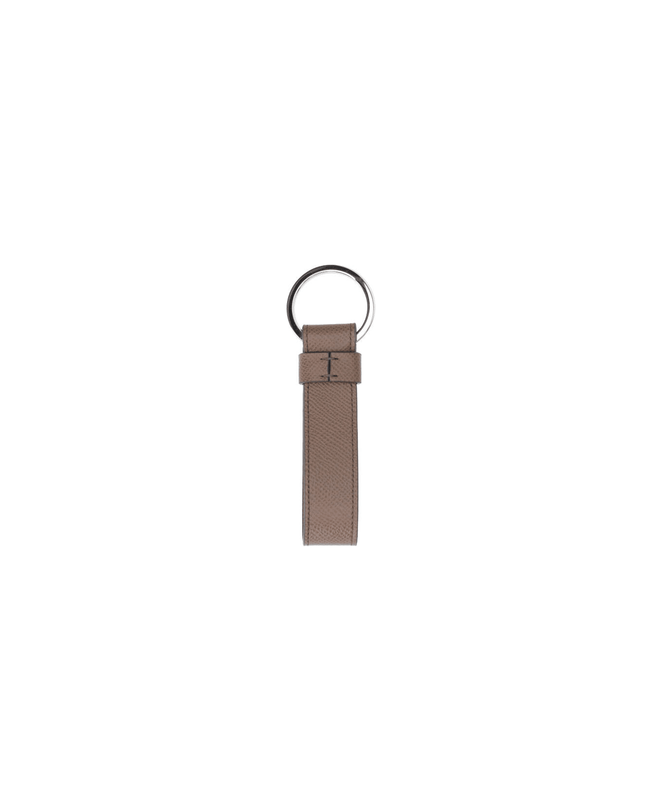 Tod
s Logo Keyring - Taupe