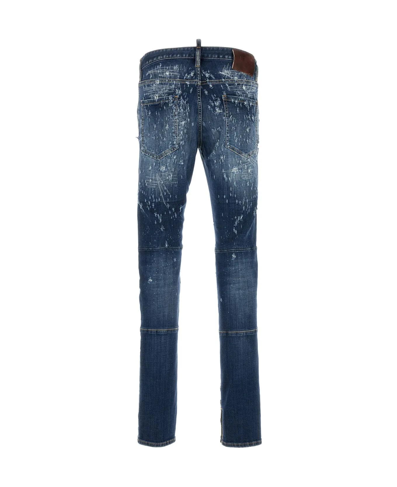 Dsquared2 Sketch Denim Cool Guy Jeans - BLUE