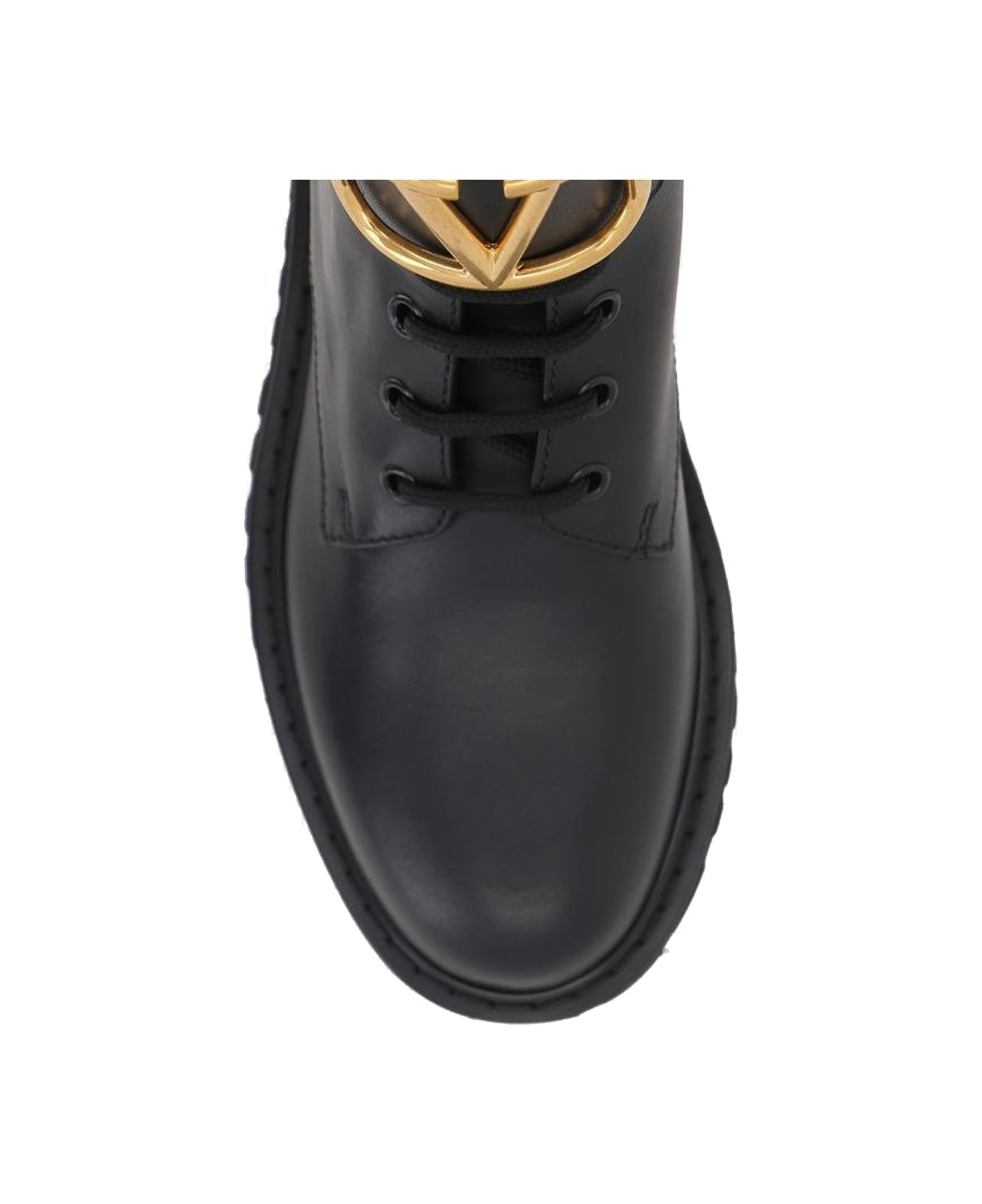 Valentino Garavani Garavani Vlogo Ankle Boots - Black