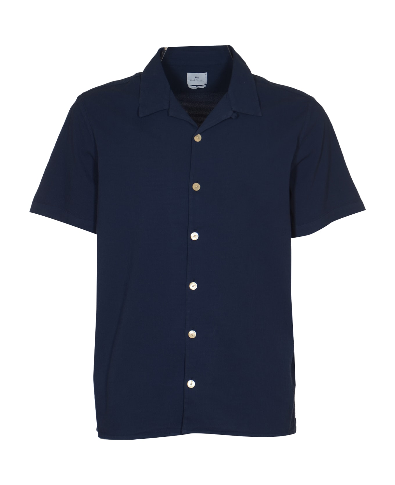 Paul Smith Regular Fit Short-sleeved Shirt - Dark Navy