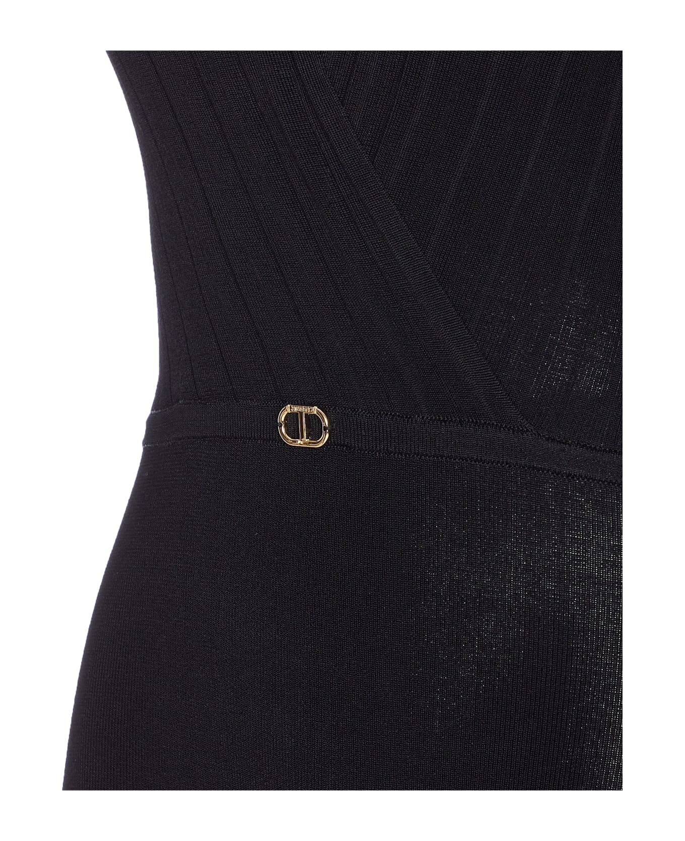 TwinSet Logo Body - Black