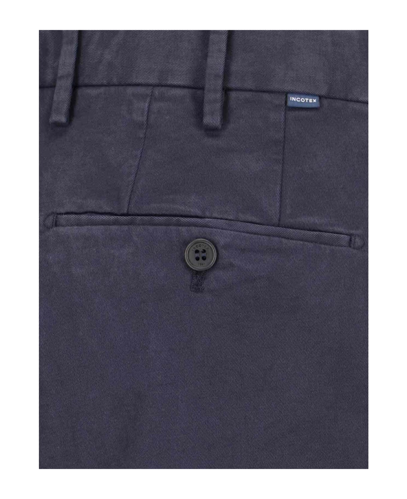 Incotex Tailored Trousers - Blue