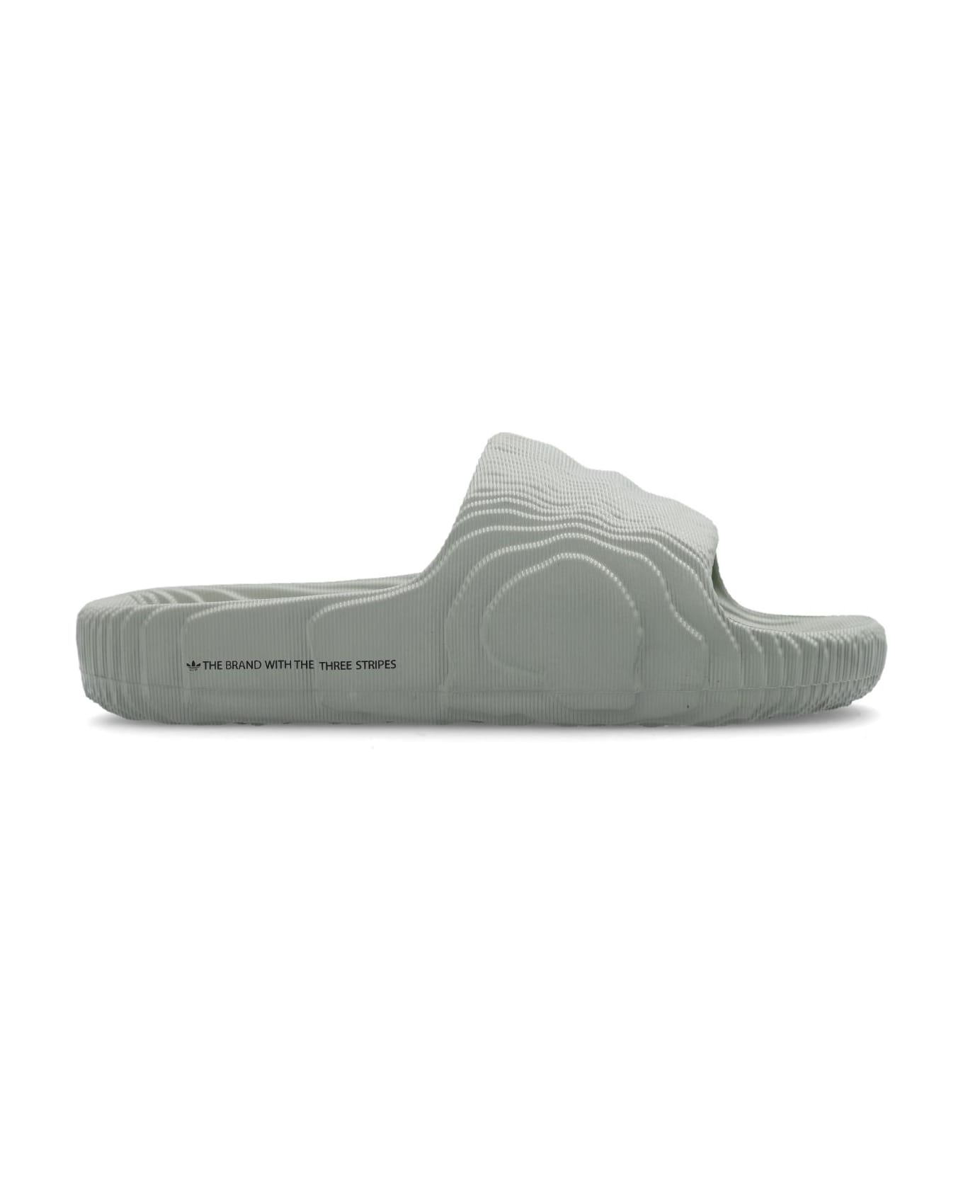 Adidas Originals 'adilette 22' Slides - Silgrn/silgrn/cblack