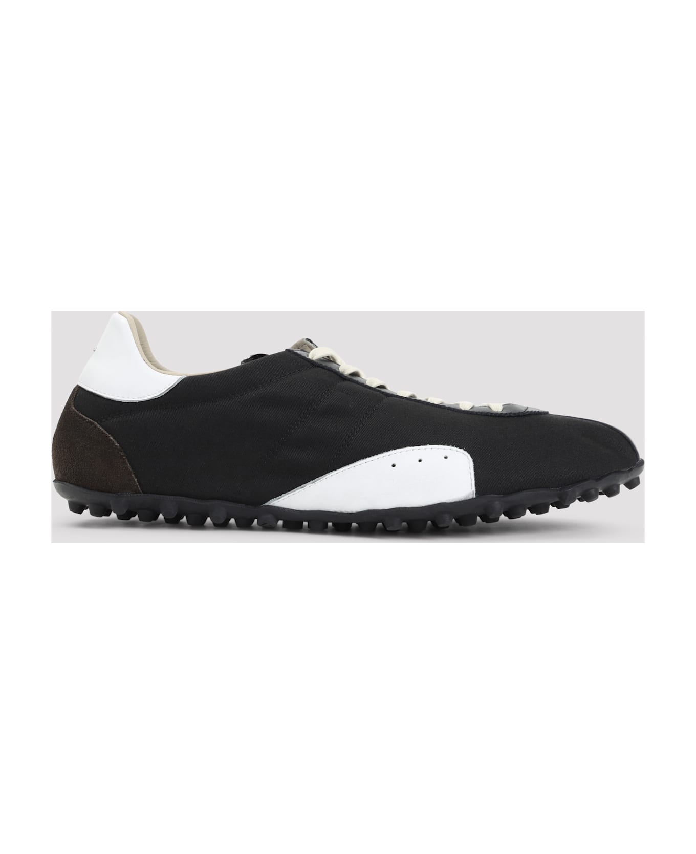 Maison Margiela Sprinters Low Top Sneakers - Black White Anthracite