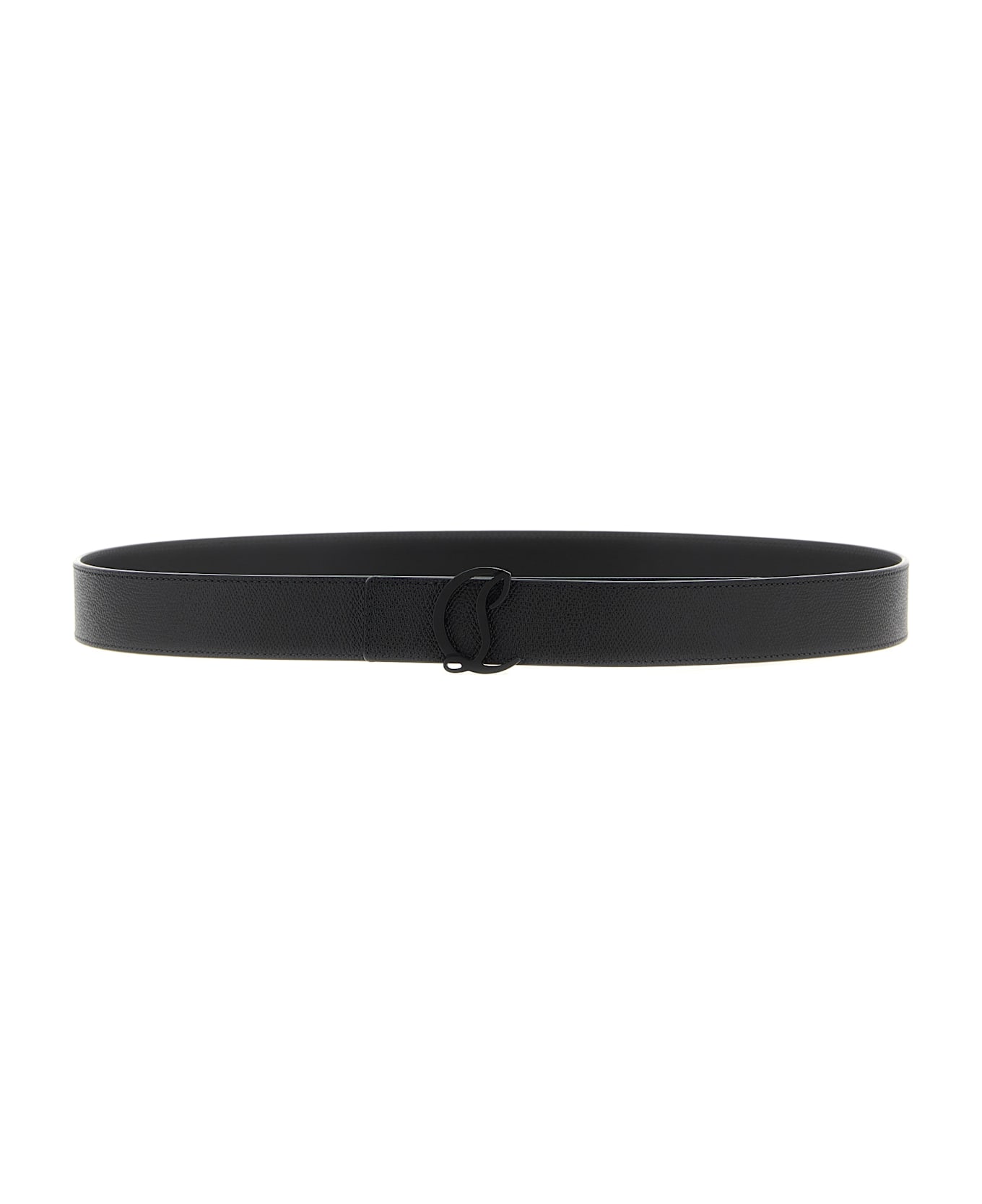 Christian Louboutin 
mooncrest
 Reversible Belt - Black  