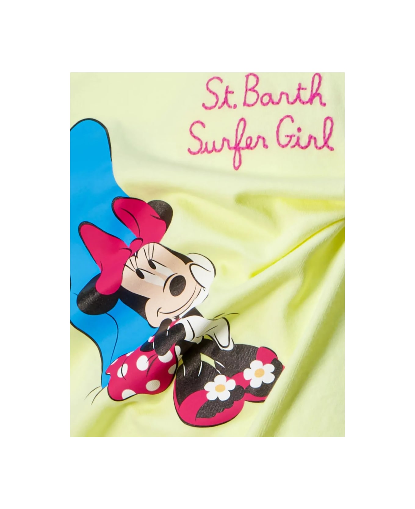 MC2 Saint Barth Elly - Minnie Surfer Girl 92 Emb - YELLOW