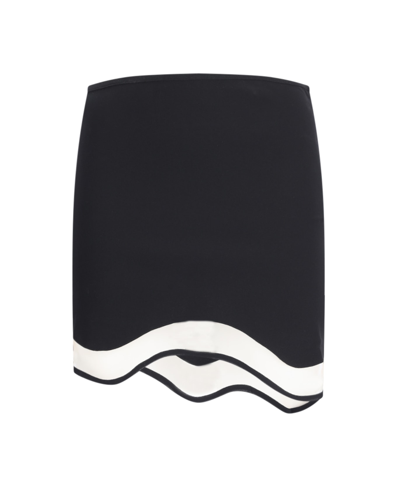 Nensi Dojaka Asymmetrical Skirt - Black  