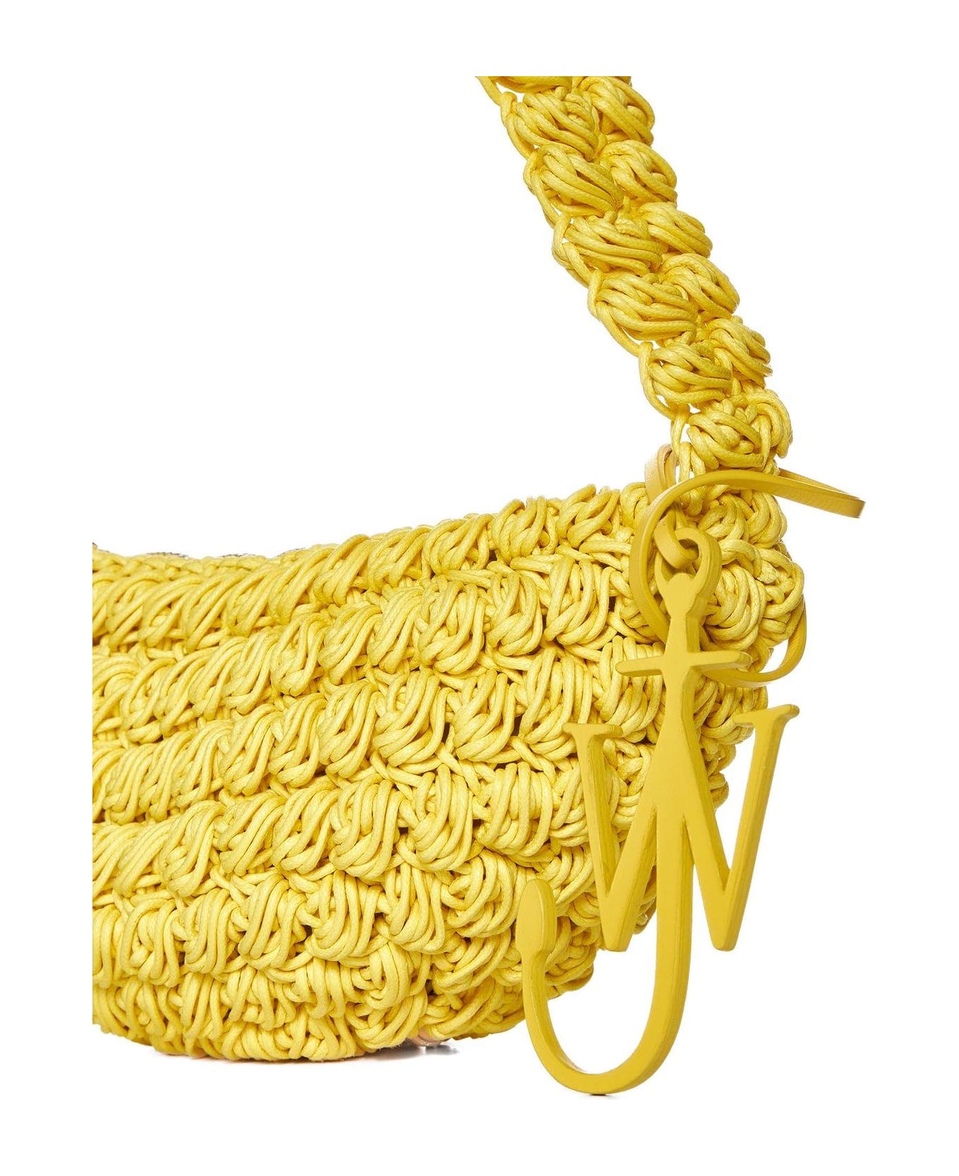 J.W. Anderson Logo Charm Shoulder Bag - Yellow