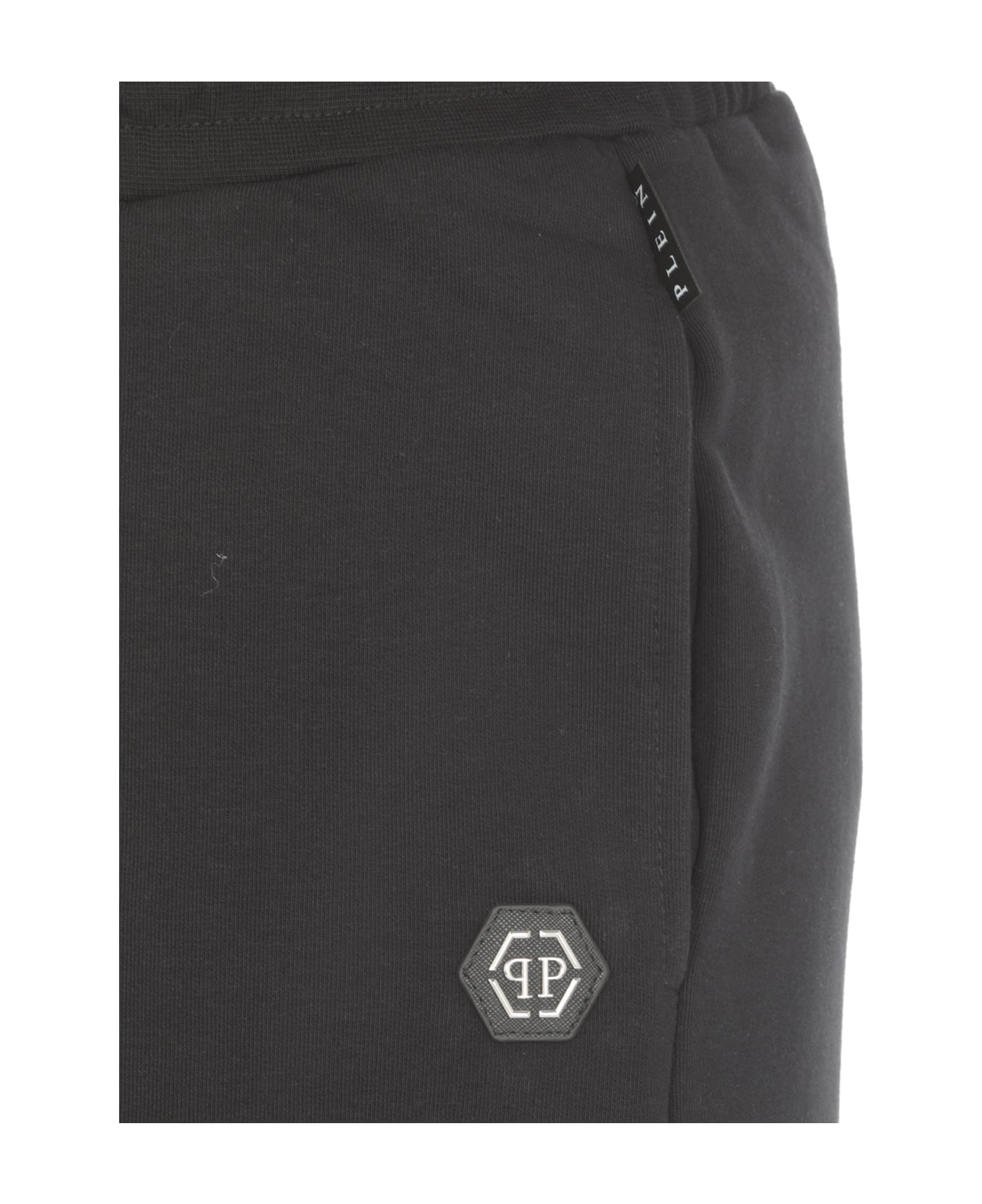 Philipp Plein Hexagon Bermuda Shorts - Black ショートパンツ