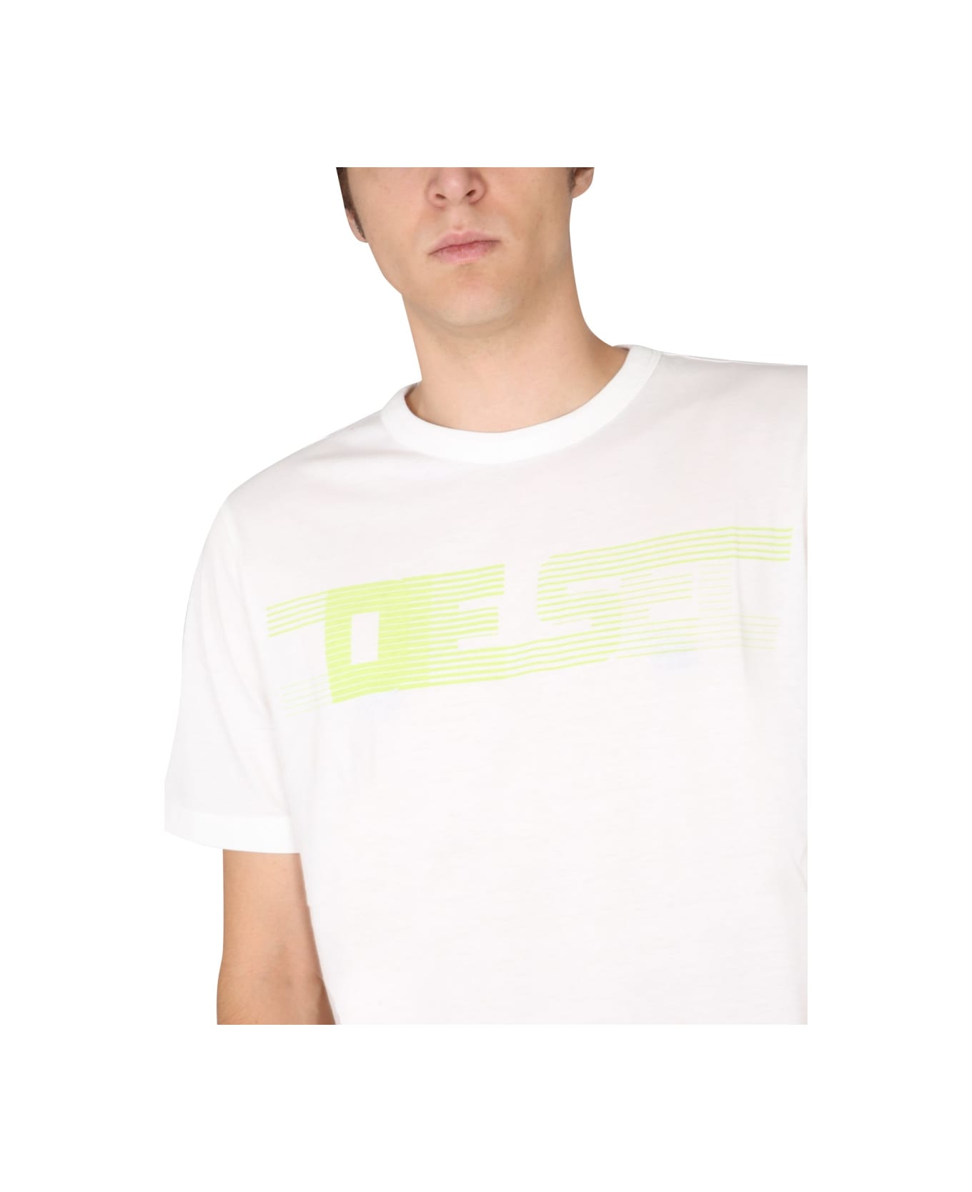 Diesel T-shirt "t-just-e19" - WHITE