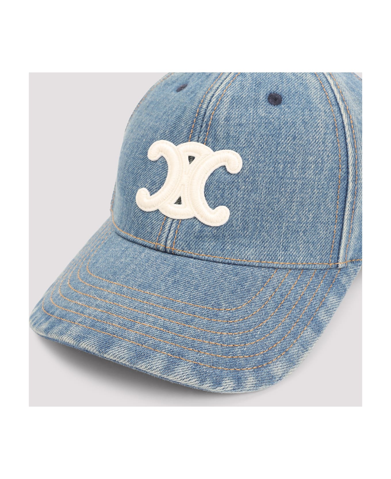 Celine Triomphe Logo-appliquéd Baseball Cap - Uw Union Wash
