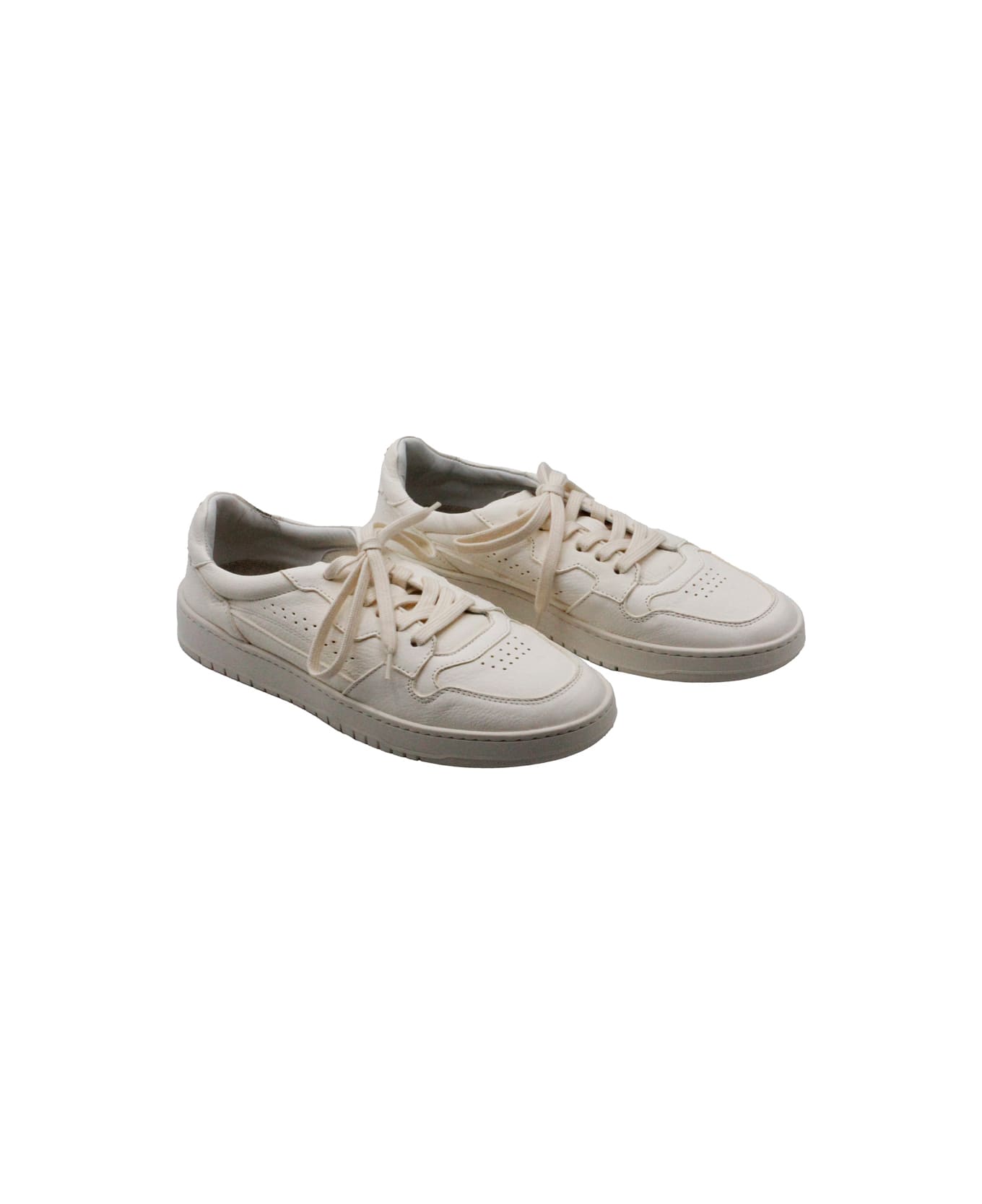 Eleventy Sneakers - Cream