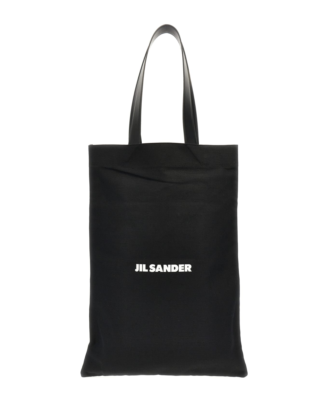 Jil Sander 'flat Shopper' Large Shopping Bag - Black   トートバッグ