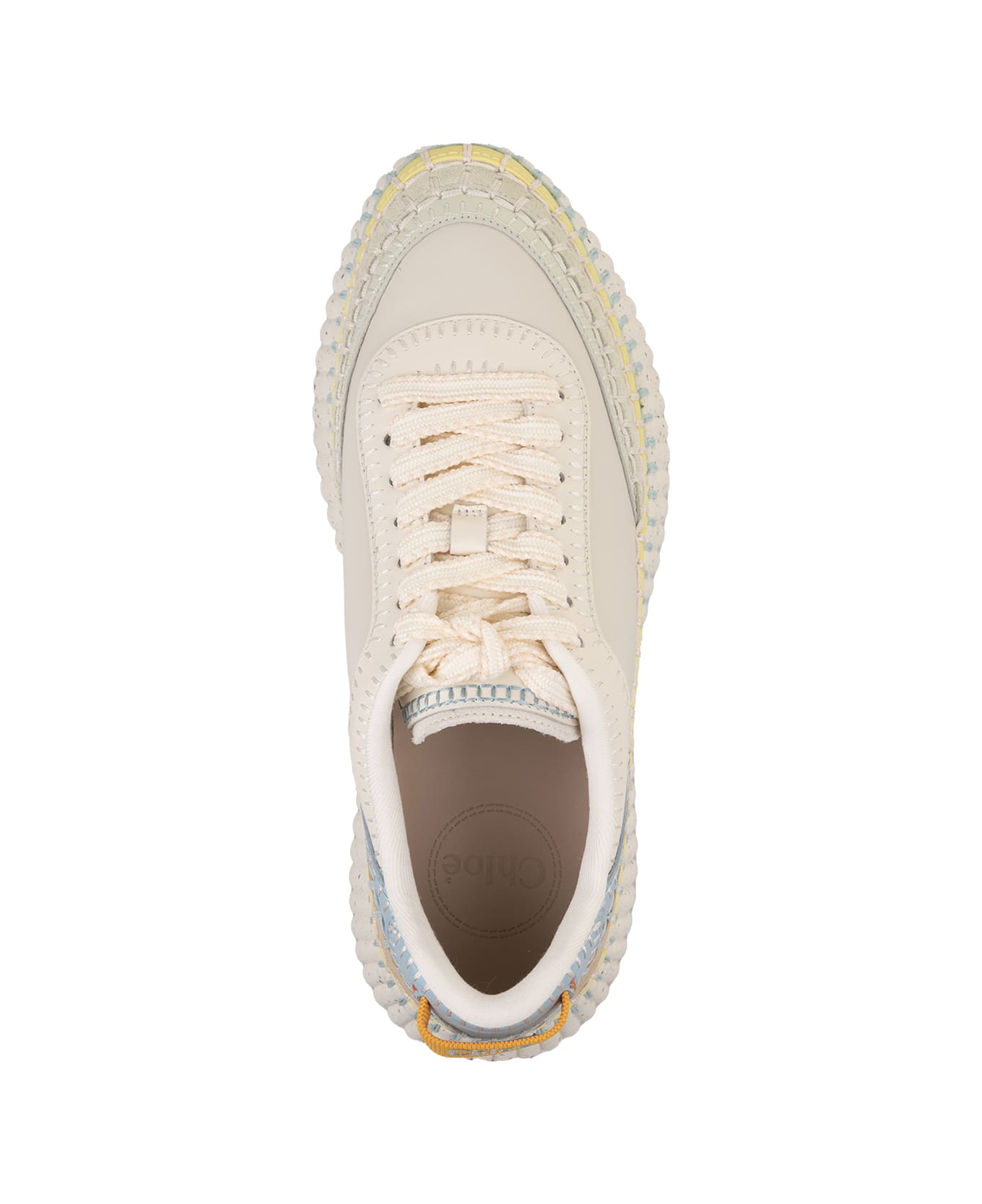 Chloé Nama Sneakers With Inserts - White