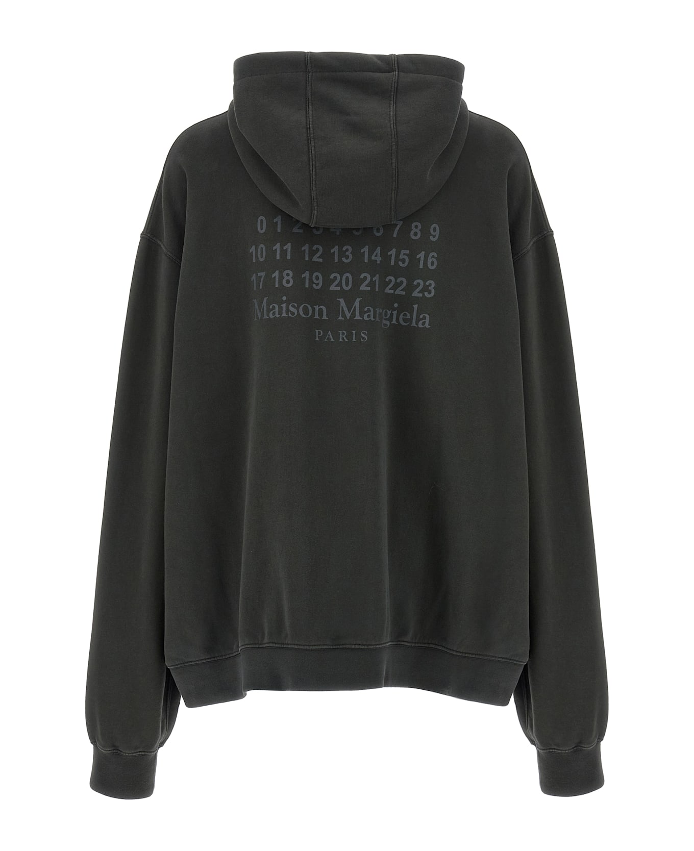Maison Margiela 
numeric Signature Mm6
 Hoodie - Gray