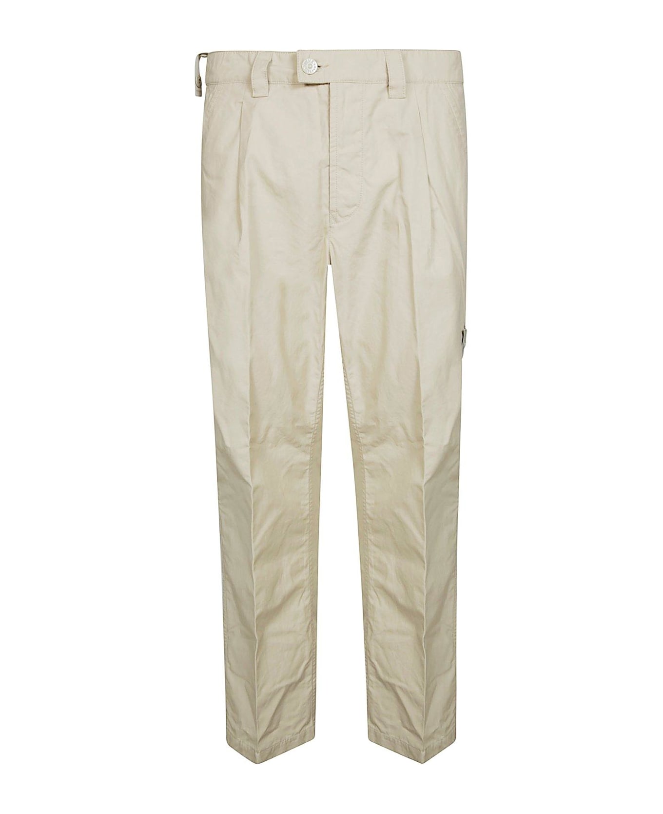 Stone Island Tapered Leg Trousers - Beige ボトムス