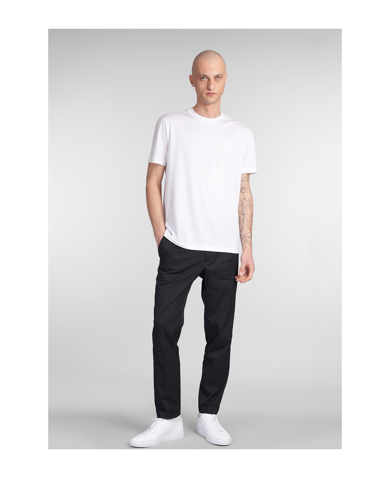 Briglia 1949 Isolas Pants In Black Cotton - black