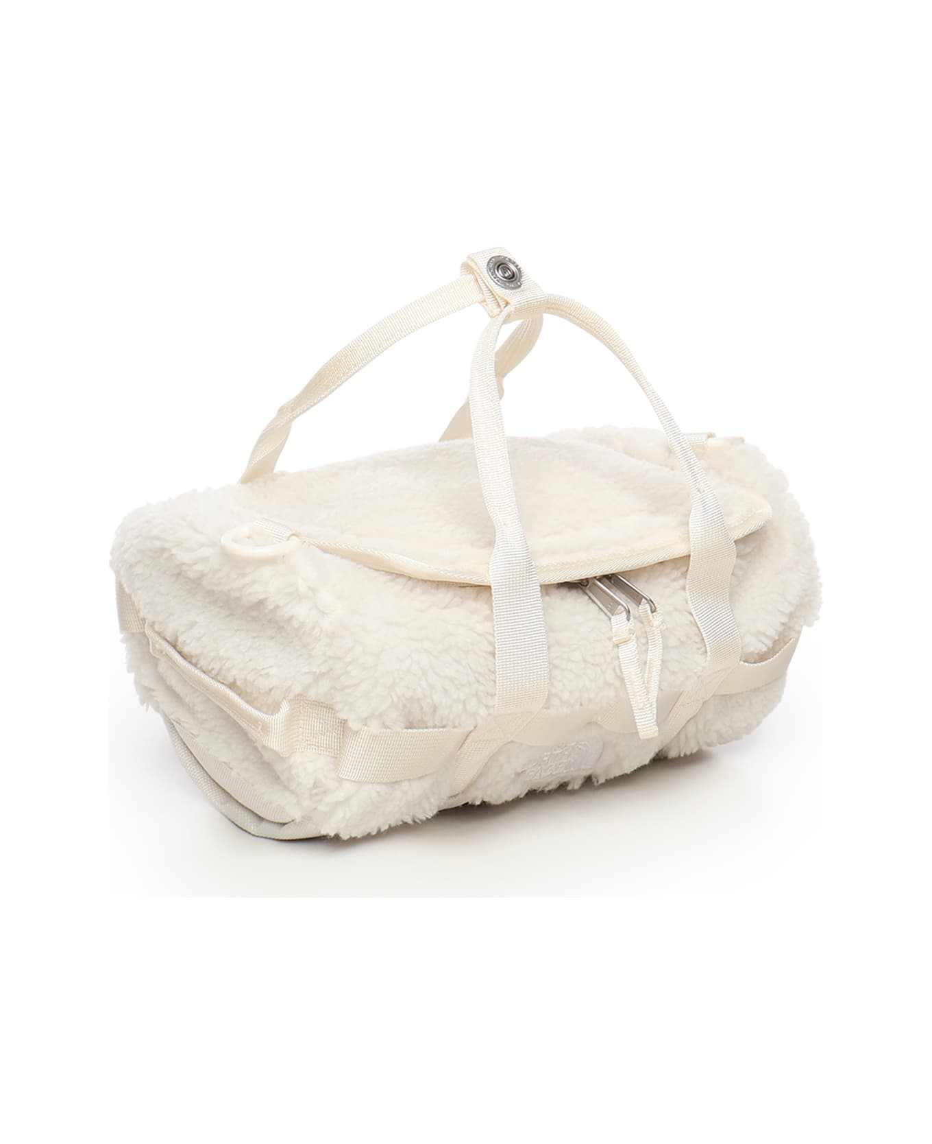 The North Face Fleece Base Camp Bag - White Dune-TNF White トラベルバッグ