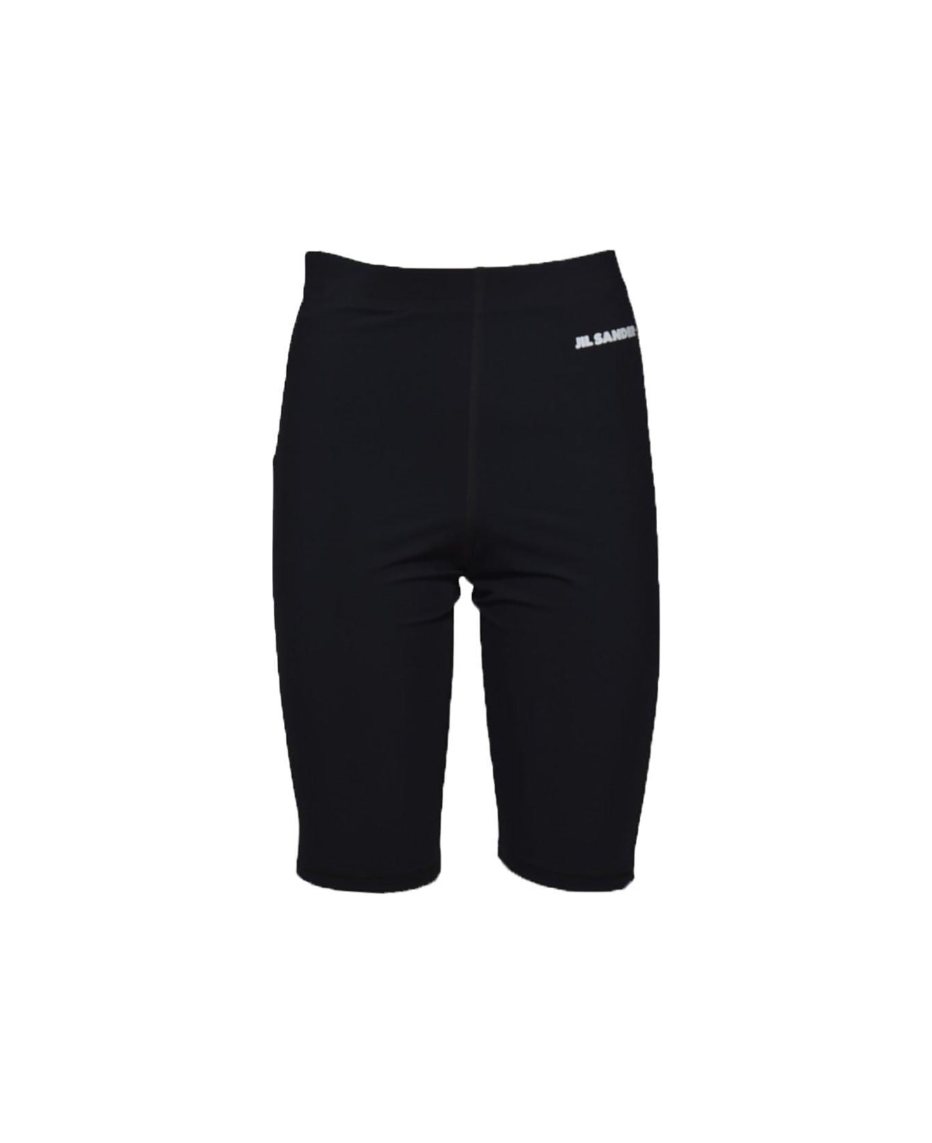 Jil Sander + Logo Biker Shorts - Nero