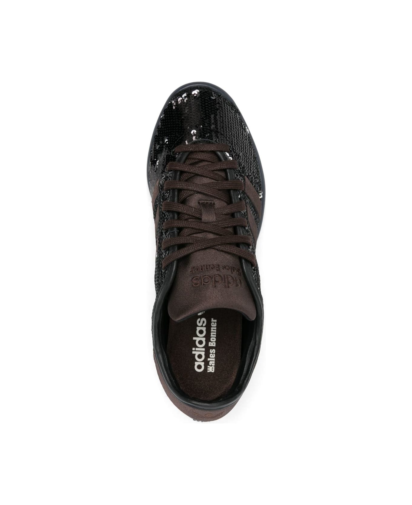 Adidas Originals by Wales Bonner Sequined Sneakers - Black スニーカー