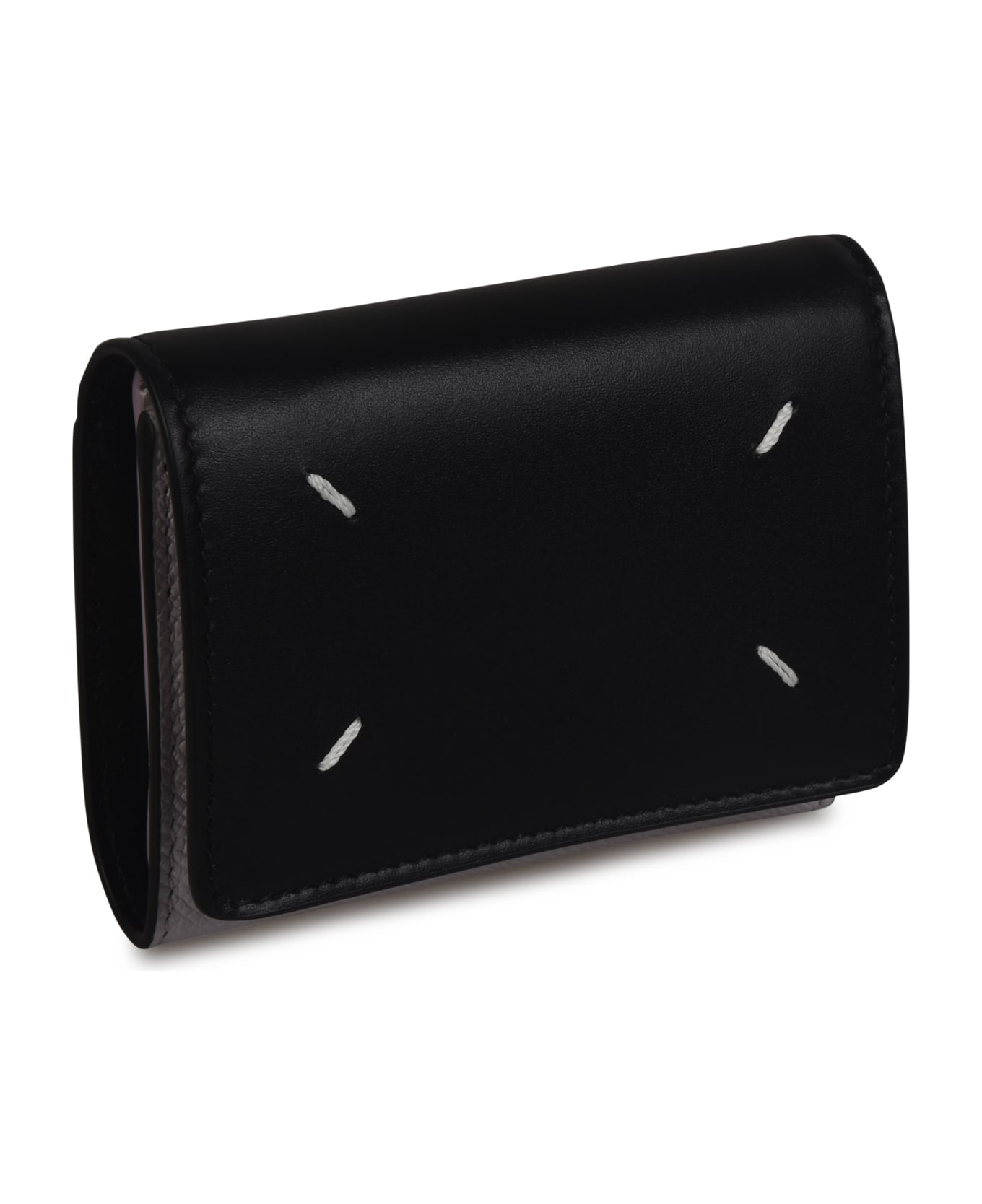 Maison Margiela Flap Wallet - Lilac/Black