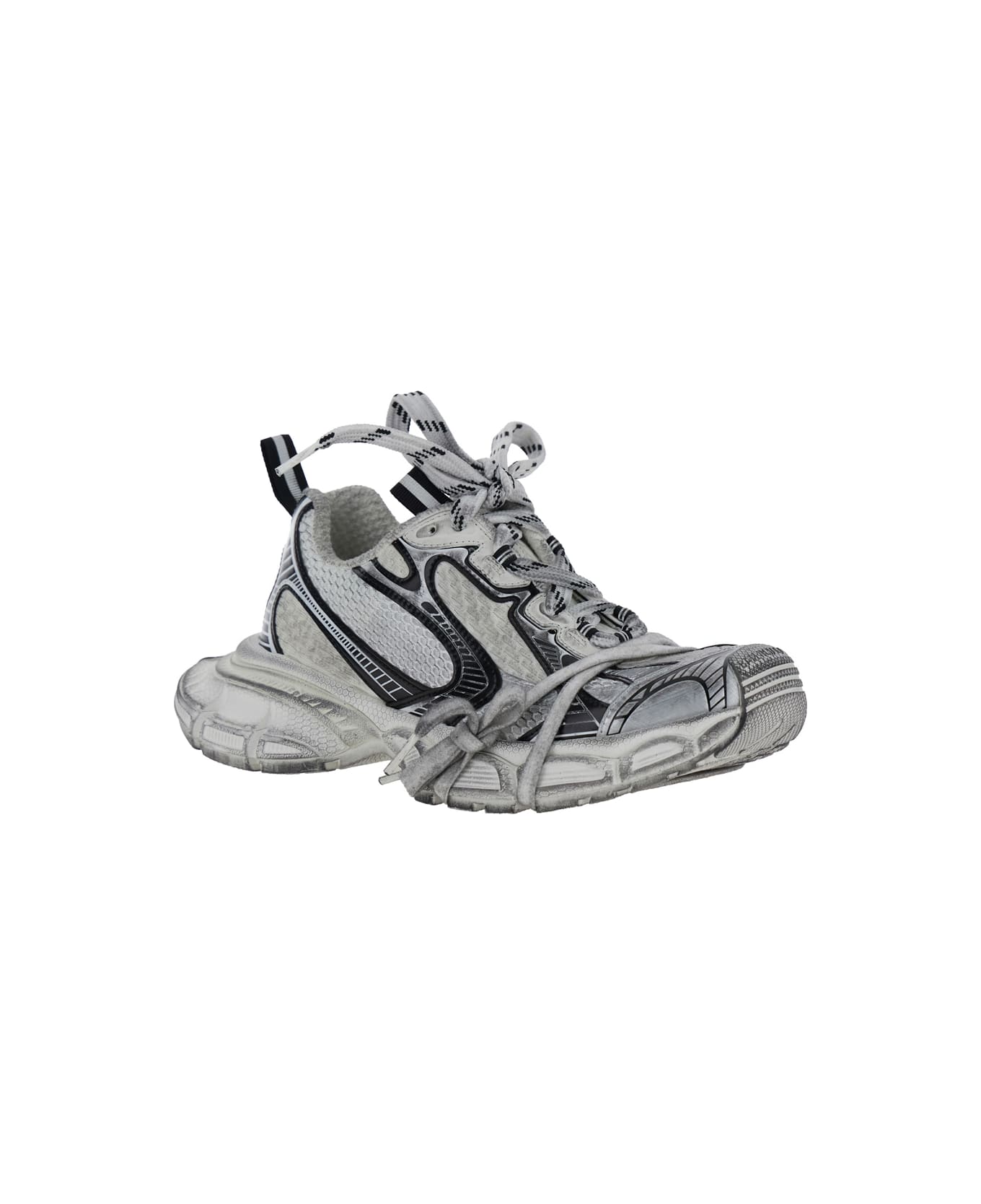 Balenciaga Dark Grey Sneakers - White