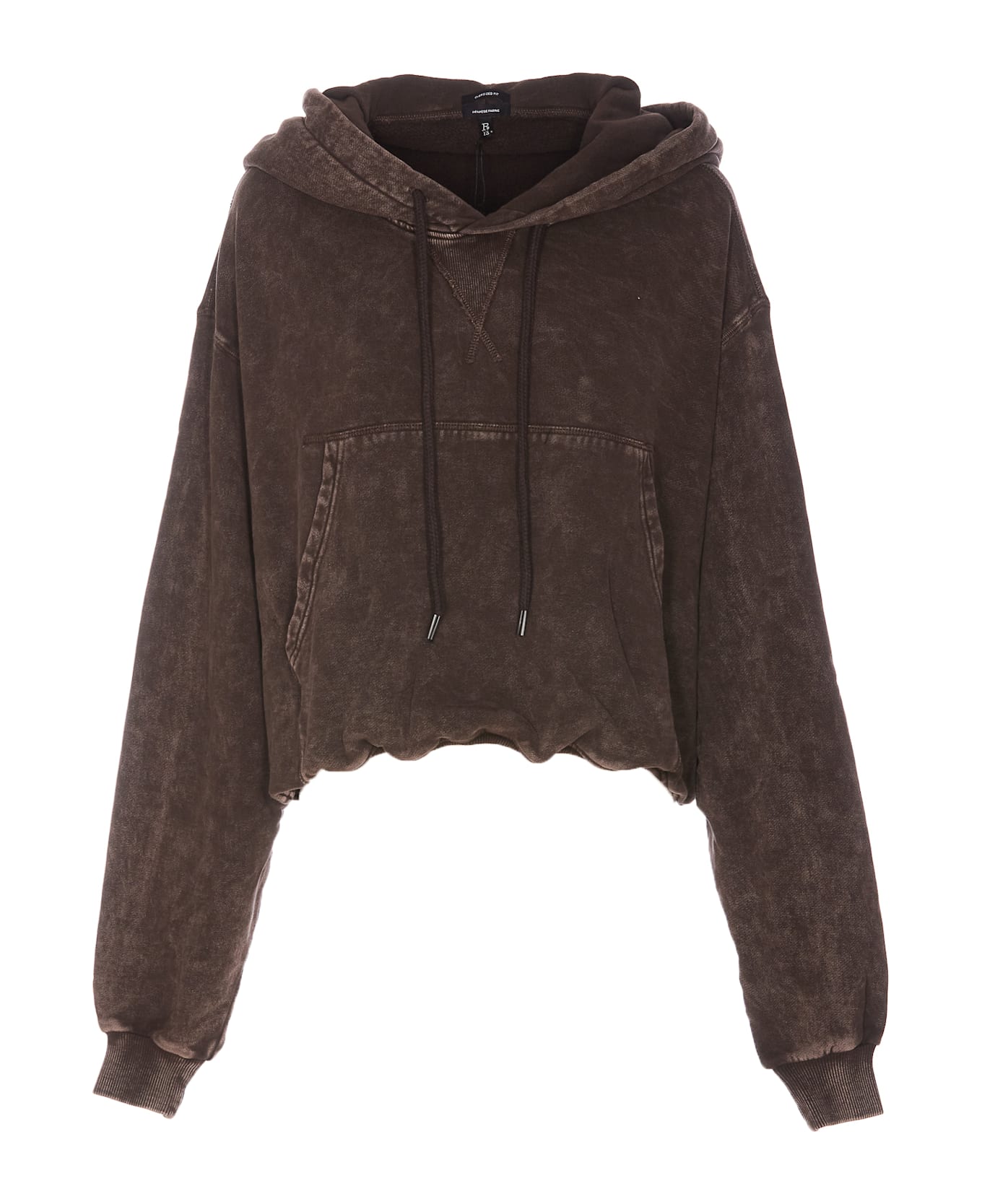 R13 Balloon Hoodie - Brown